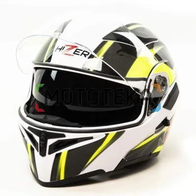 Шлем мото модуляр HIZER (Хайзер) J5902 (XL) #2 (2 визора)
