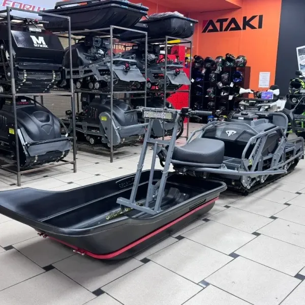 Мотобуксировщик Тофалар ТУНДРА Long Толкач 600, 20 л.с., с реверсом, с электростартером, с подогревом, катковая | Мототека