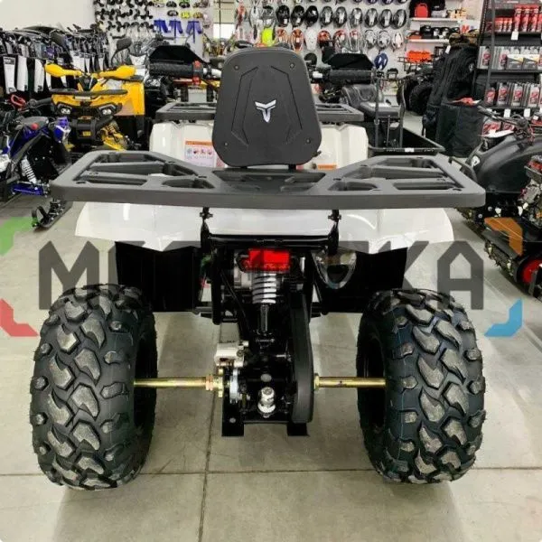 Квадроцикл Zuumav (Зуумав) BRAVES - 200 LUX (Hunter 200) белый (машинокомплект) | Мототека