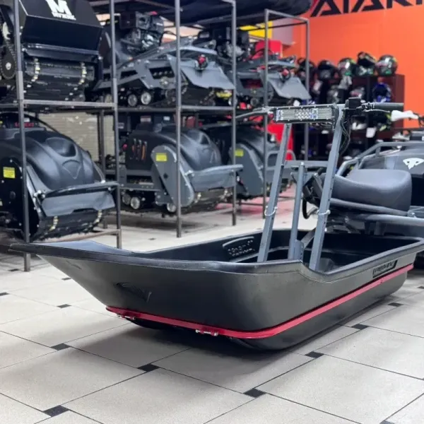 Мотобуксировщик Тофалар ТУНДРА Long Толкач 600, 20 л.с., с реверсом, с электростартером, с подогревом, катковая | Мототека