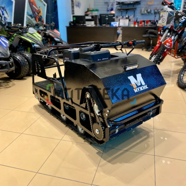 Мотобуксировщик Мужик LUXE М600 1450. 20 л.с.. катковая | Мототека