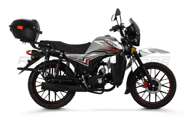 Мопед ROCKOT (Рокот) ALPHA COMFORT серый металлик | Мототека