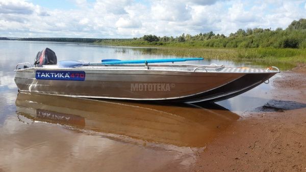 Лодка алюминиевая Тактика - 450 fish